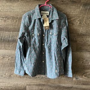 ARIAT • girl’s pearl snap